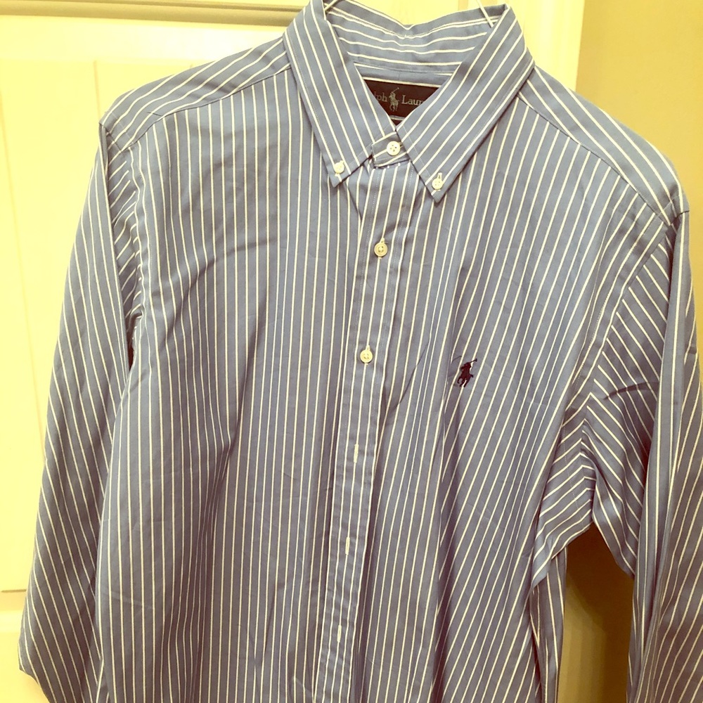 Men’s long sleeve polo